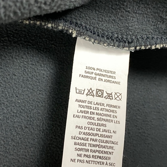 L.L. Bean Sweater Knit Fleece Jacket Womens Small Reg Tan Zipper Up Pockets - Picture 9 of 11